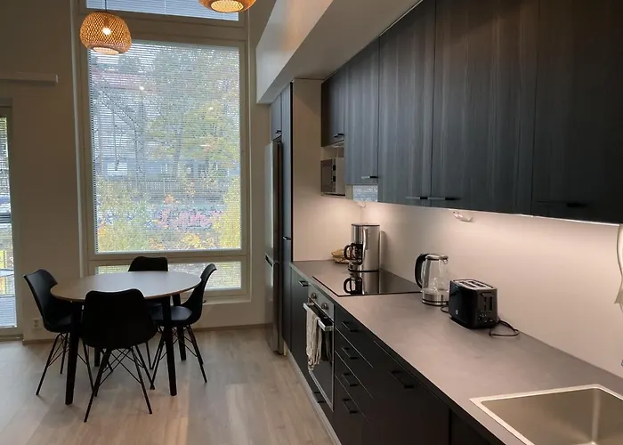 High-ceilinged With Balcony